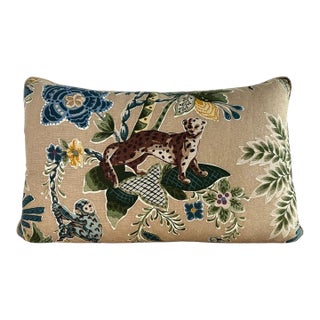 Pair of Cowan & Tout Printed Pillows For Sale