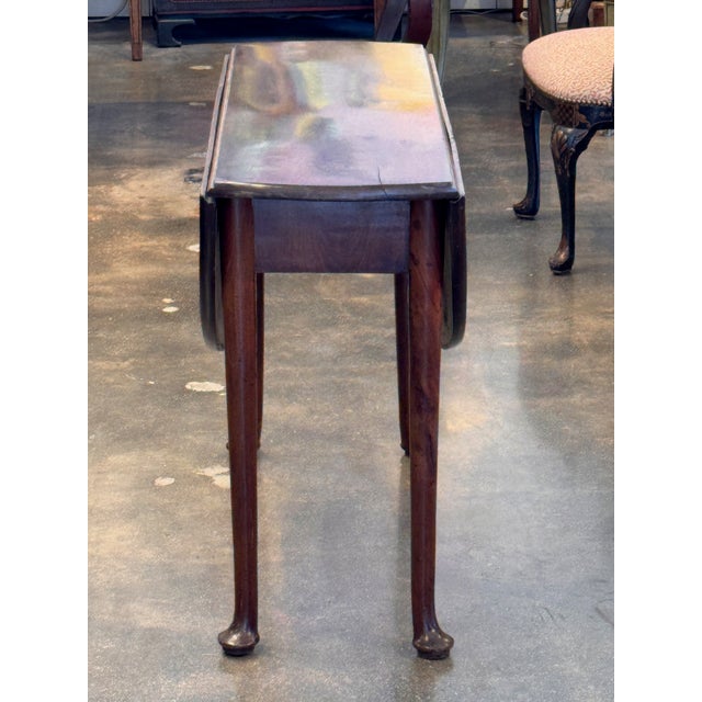 Early 19th Century George III Mahogany Drop-Leaf Table For Sale - Image 4 of 12
