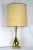 Brown Heifetz Lighthouse Stone and Brass Table Lamp For Sale - Image 8 of 11