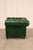 Chesterfield Style Polo Green Tufted Leather Club Chair For Sale - Image 17 of 18