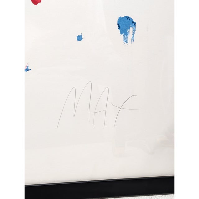 Abstract "Visage" Limited Edition Neo-Expressionist Serigraph by Peter Max - 1977 #126/300 For Sale - Image 3 of 5