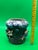 1900 - 1909 Antique Japanese Sumida Gawa Vase Signed Ban-Ni Blue Drip Glaze Figural 5.25” For Sale - Image 5 of 8