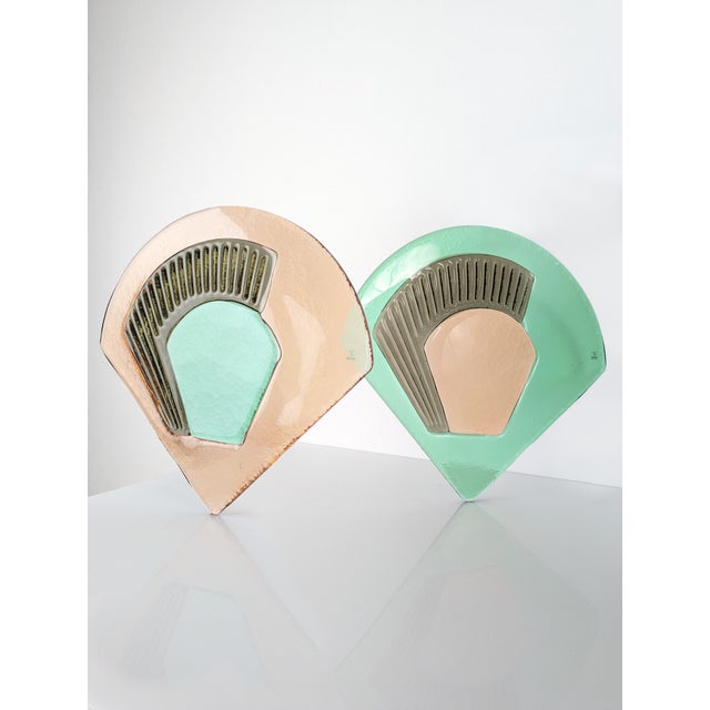 Vintage Italian Wall Lights, 1980s, Set of 2 For Sale - Image 6 of 10