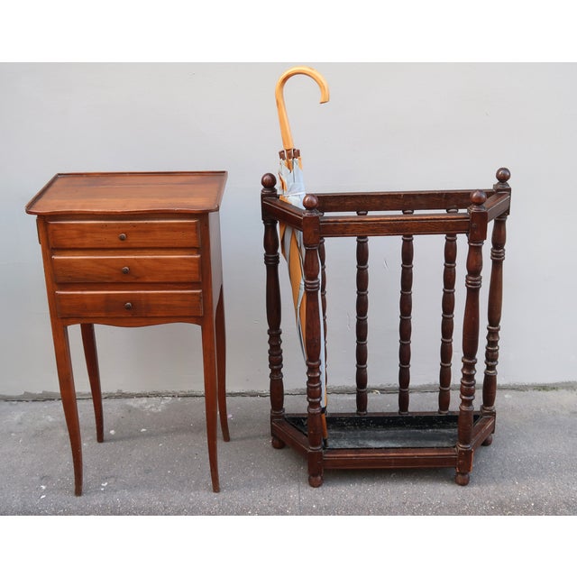 French Art Deco 1920 Umbrella Holder For Sale - Image 9 of 10