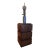 Mid-Century Modern Brutalist Stacked Wood Block Table Lamp Base For Sale