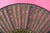 19th Century Fan with Black Lace Wooden Strands and a Pearly For Sale - Image 6 of 12