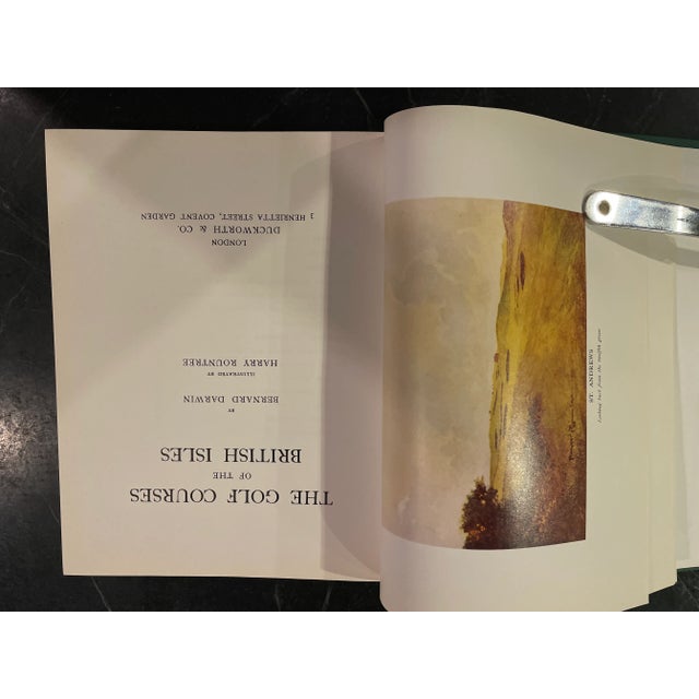 Vintage Golf Coffee Table Book the Golf Courses of the British Isles For Sale - Image 10 of 13