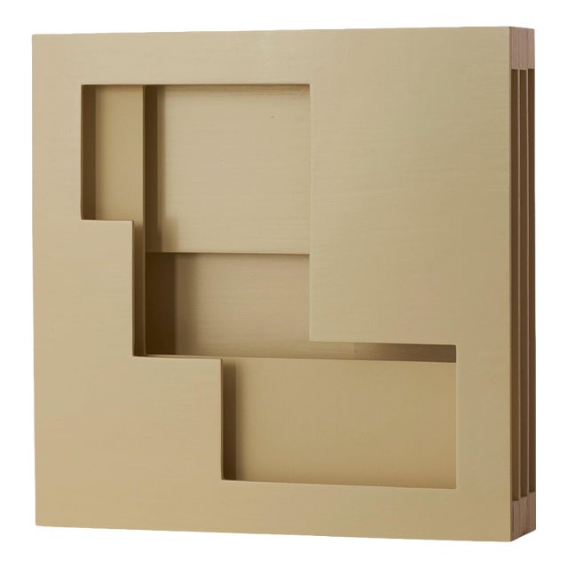 Relief Series 1 Wall Sculpture in Birch Plywood by A Hint of Neon For Sale