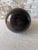 Puebla Pottery Large Ruffled Vase (Chocolate) For Sale In New York - Image 6 of 6
