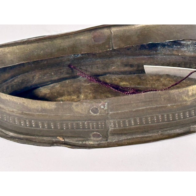 Metal Antique Adamphruwa Gold Dust Box c.1880 For Sale - Image 7 of 12