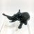 Onyx Nephrite Jade Carved Elephant Miniature Sculpture For Sale - Image 8 of 12