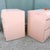 1980s Postmodern Pink Golds Laminate Waterfall Nightstands - A Pair For Sale - Image 5 of 9