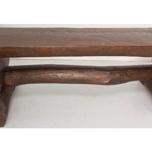 Set of Vintage French Farmhouse Benches in Pine, 1960 For Sale - Image 12 of 16