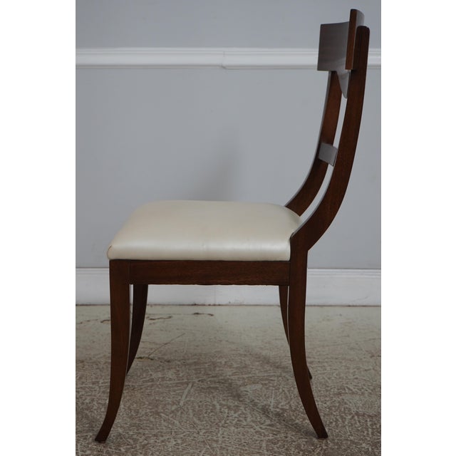 Traditional Set of 6 Councill Mahogany Dining Chairs For Sale - Image 3 of 18