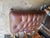 Vintage Chesterfield Syle Tufted Leather Ottoman Footstool For Sale - Image 13 of 16