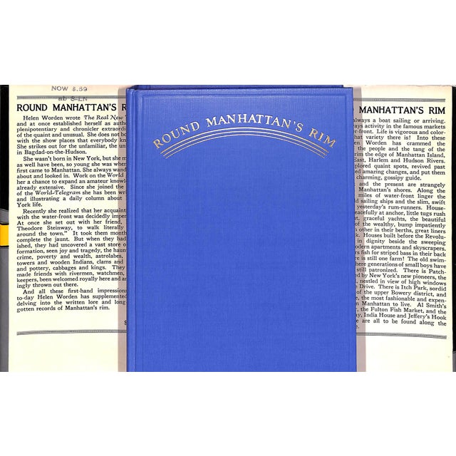 WORDEN, Helen [302] pp. The Bobbs-Merrill Company 1934 First Edition 8 3/4" x 6" Helen Worden wrap-around dustjacket art...