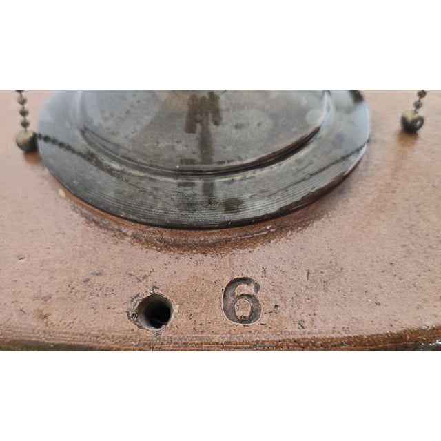 Early 20th Century Antique Converted Stoneware Whiskey Barrel Table Lamp For Sale - Image 5 of 6