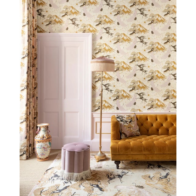 Wendy Morrison Eternal Toile Wallpaper | Chairish