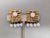 1960s Vintage 1960s Signed Napier Asian Inspired White Drops Clip Earrings For Sale - Image 5 of 9
