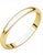 14 Karat Yellow Gold Half Round Classic Wedding Band Solid Ring For Sale - Image 18 of 18