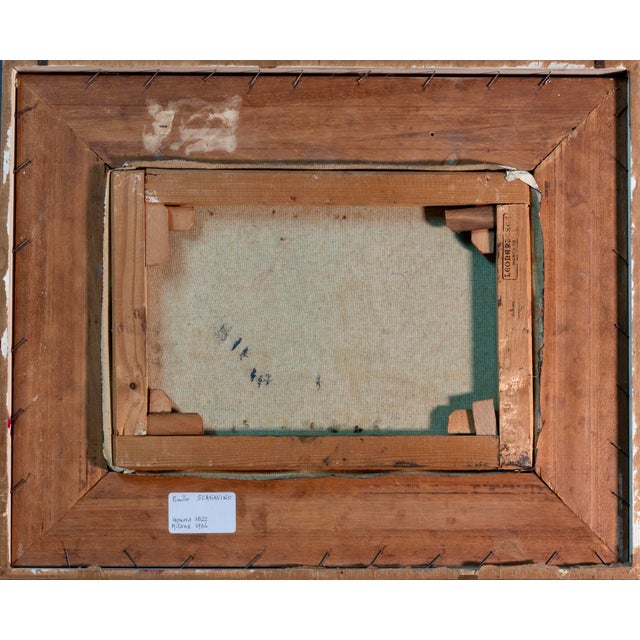 Emilio Scanavino, Abstract, 1964, Oil and Pastel on Canvas For Sale - Image 6 of 8