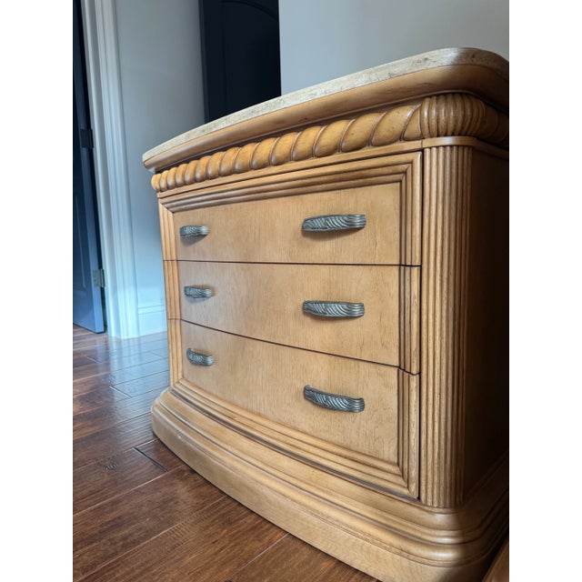 Transitional Drexel Heritage Nightstand For Sale - Image 3 of 9