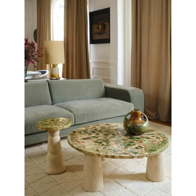 Not Yet Made - Made To Order Ecorce Coffee Table in Ceramic with Cooper and Resin by Popus Editions For Sale - Image 5 of 6