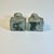 1970s Vintage Chinoiserie Boho Chic Hand Carved Granite Foo Dogs Sculptures - A Pair For Sale - Image 10 of 11
