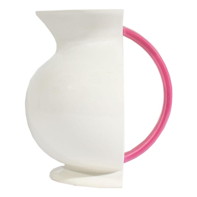 “Hollywood” Postmodern Pitcher by Marco Zanini for Bitossi For Sale