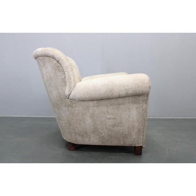 Art Deco Club Armchairs, Czechoslovakia, 1940s, Set of 2 For Sale - Image 6 of 15