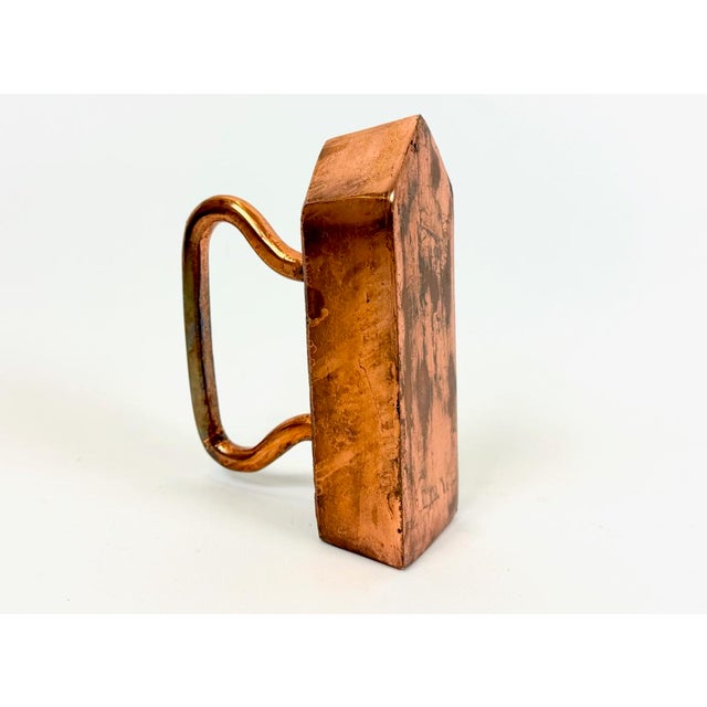 Antique 19th Century Danish Copper Sad Iron For Sale - Image 5 of 8