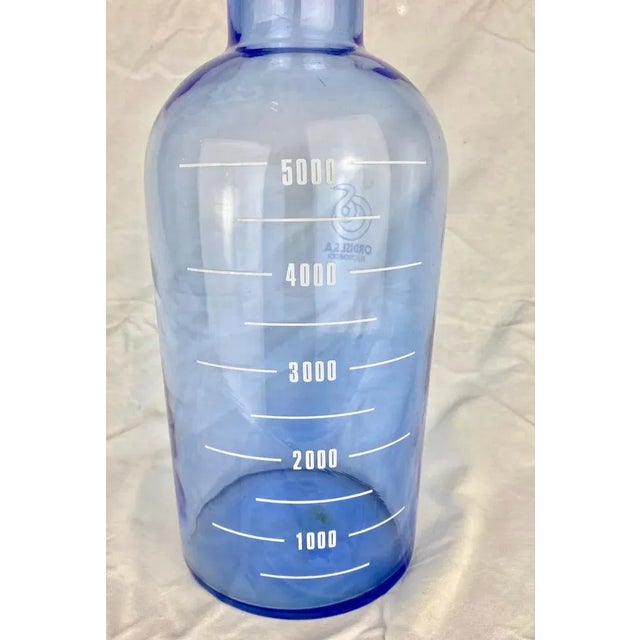 Laboratory Bottle in Crystal, in Very Good conditions. Designed 1970 to 1979