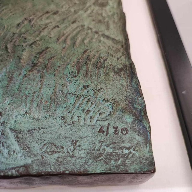 Patinated Bronze Sculpture by Max Hamlet, 1991 For Sale - Image 10 of 16