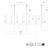 Modern Kelly Wearstler for Visual Comfort Signature Liaison Large Linear Chandelier in Antique-Burnished Brass with Clear Glass For Sale - Image 3 of 3