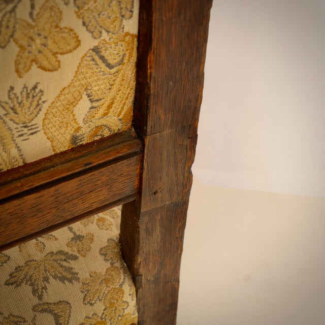 Wood Medival French Armchair, France, 18th Century For Sale - Image 7 of 12