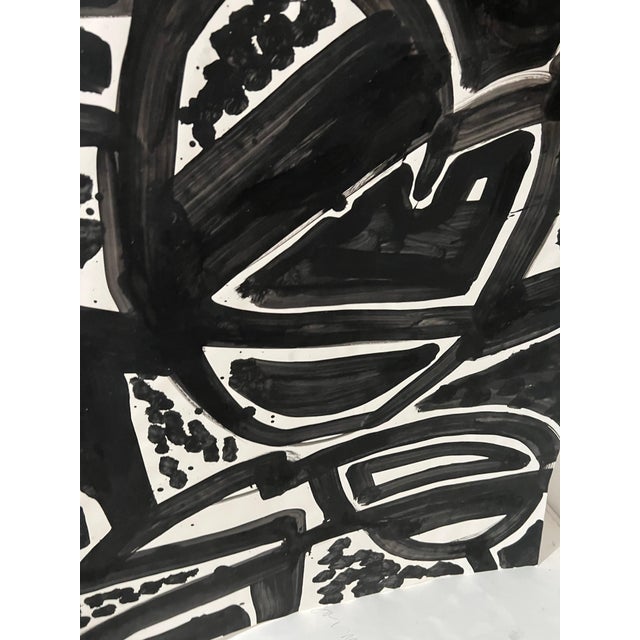 Jay Milder, Abstract Expressionist Landscape Jay Milder Rhino Horn Painting American Pop Art, 1990 For Sale - Image 4 of 7