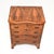 Brown Antique Burr Walnut Chest of Drawers, 1890s For Sale - Image 8 of 11