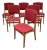 Mid Century Modern Teak Dining Chairs, Set of 6 | Erik Buch Attributed, Denmark, C. 1960s. For Sale