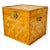 Vintage 1970s Chinoiserie Bamboo and Woven Wicker Chest / Trunk / Storage Box With Brass Hardware For Sale - Image 13 of 13