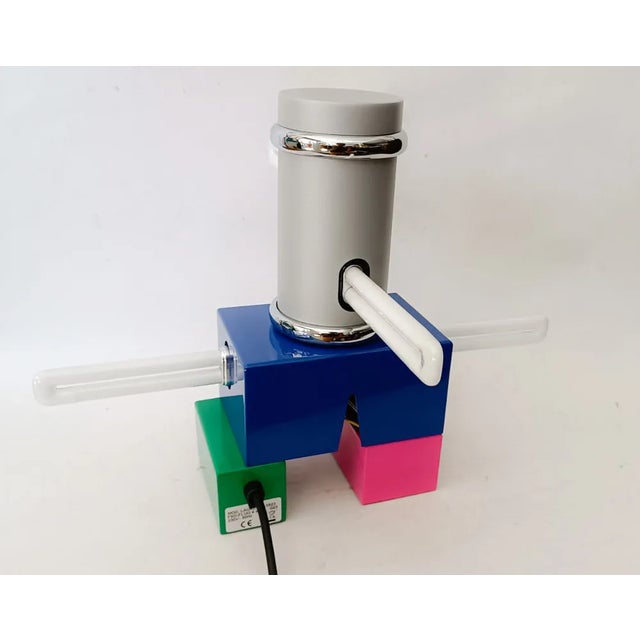 Laurel Table Lamp Design Peter Shire for Memphis, 2010s For Sale - Image 6 of 8