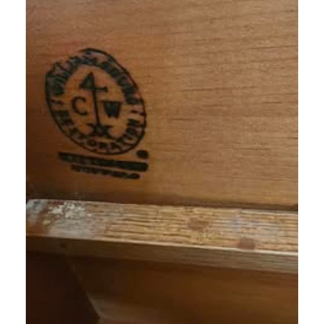 English 1970s Kittinger Colonial Williamsburg Cw Mahogany Sideboard For Sale - Image 3 of 3