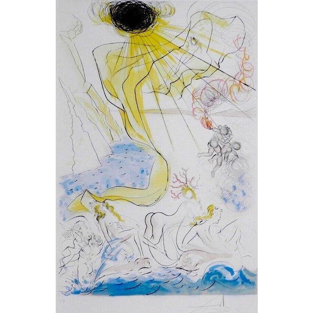 ARTIST: Salvador Dali TITLE: Hommage a Albrecht Durer Triomphe de Venus MEDIUM: Etching SIGNED: Hand Signed PUBLISHER:...