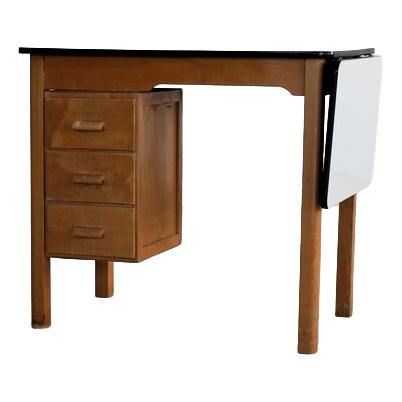 Vintage Desk by Piet Zwart for Bruynzeel, 1970s For Sale