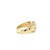 3.35 Carat Solitaire Lab Grown Diamond Mens Ring in 14k Yellow Gold Size 8.75 For Sale - Image 4 of 10