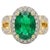 Gemstone details Gold Purity: 18K Solid Gold Emerald: 0.79 cts Diamond: 0.93 cts 18K gold Gross weight: 5.05 grams Net...