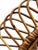 Round Rattan and Bamboo Wall Mirror attributed to Franco Albini, 1960s For Sale - Image 6 of 10