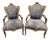19th Century Italian Louis XV Rococo Style Salon Chairs For Sale