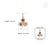 Clover-Inspired 14k Yellow Gold Multi-Sapphire & Diamond Pendant, 1.01ct For Sale - Image 12 of 15