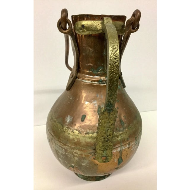 French Copper Brass Silver Pot For Sale - Image 4 of 11