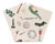 Misette Salon Motif Embroidered Linen Runner - Multicolor For Sale